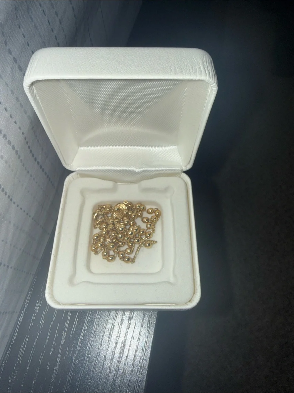 Gold Rosary Necklace - Women Jewelry